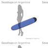 Vibrador de textura satinada rigido 
